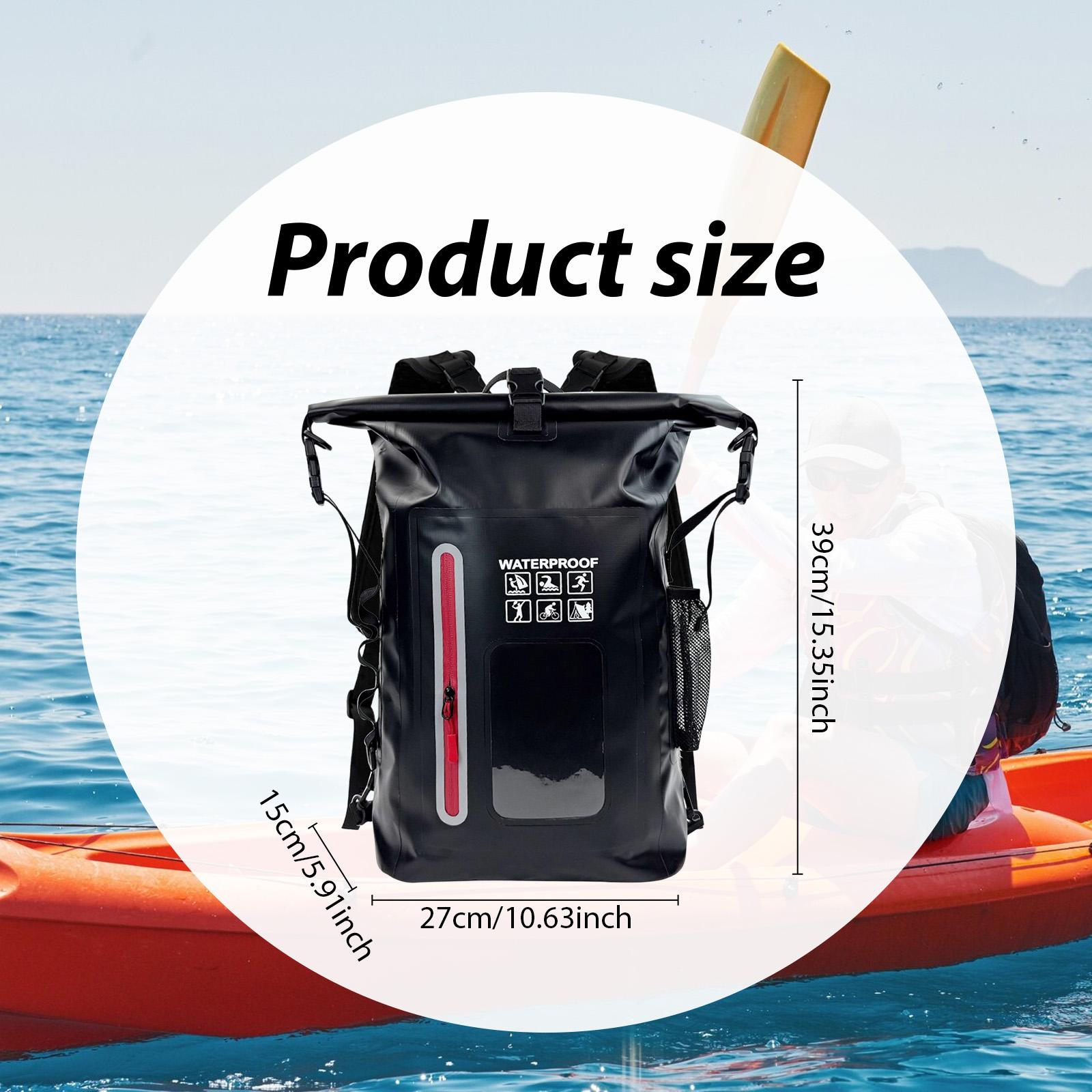 Fishing Kayak Storage Bag - Bolsa Impermeável, Mochila Impermeável, Bolsa de