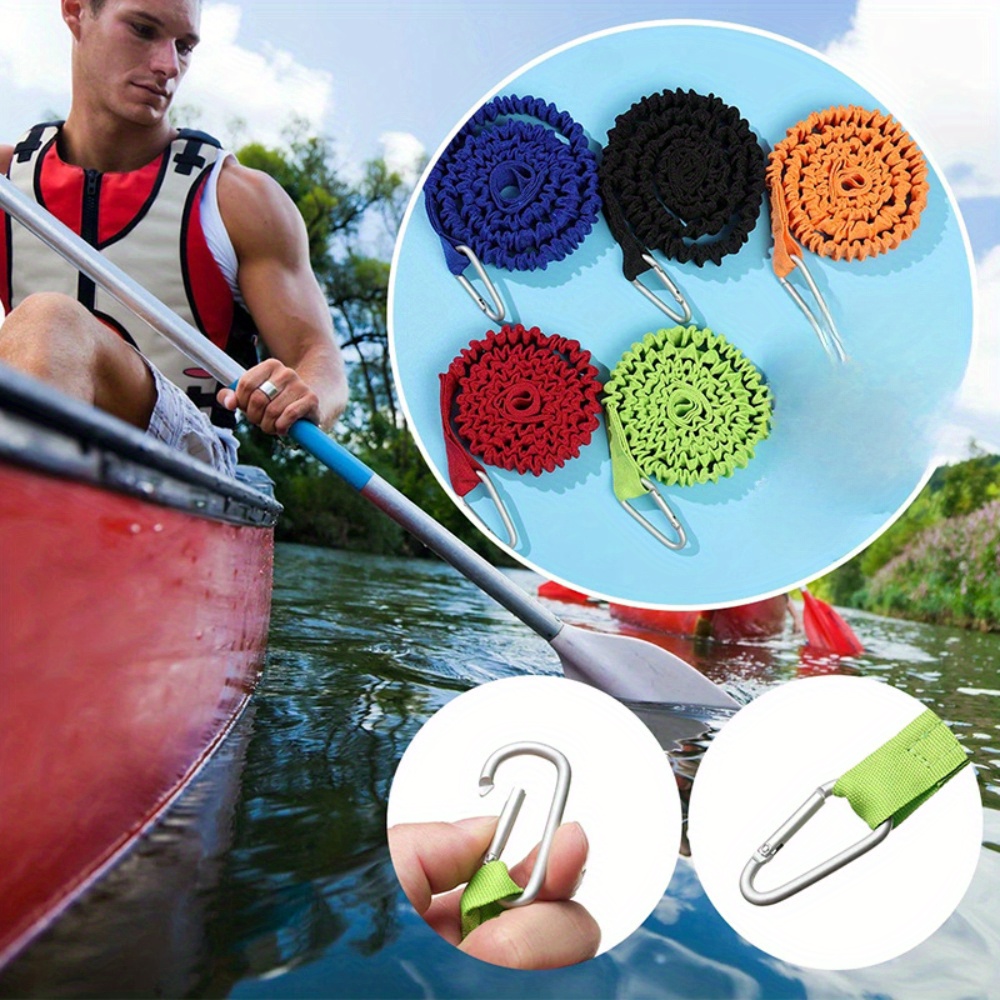 1pc ajustável elástico caiaque - Fishing Kayak Paddle Leash avaliação e preço
