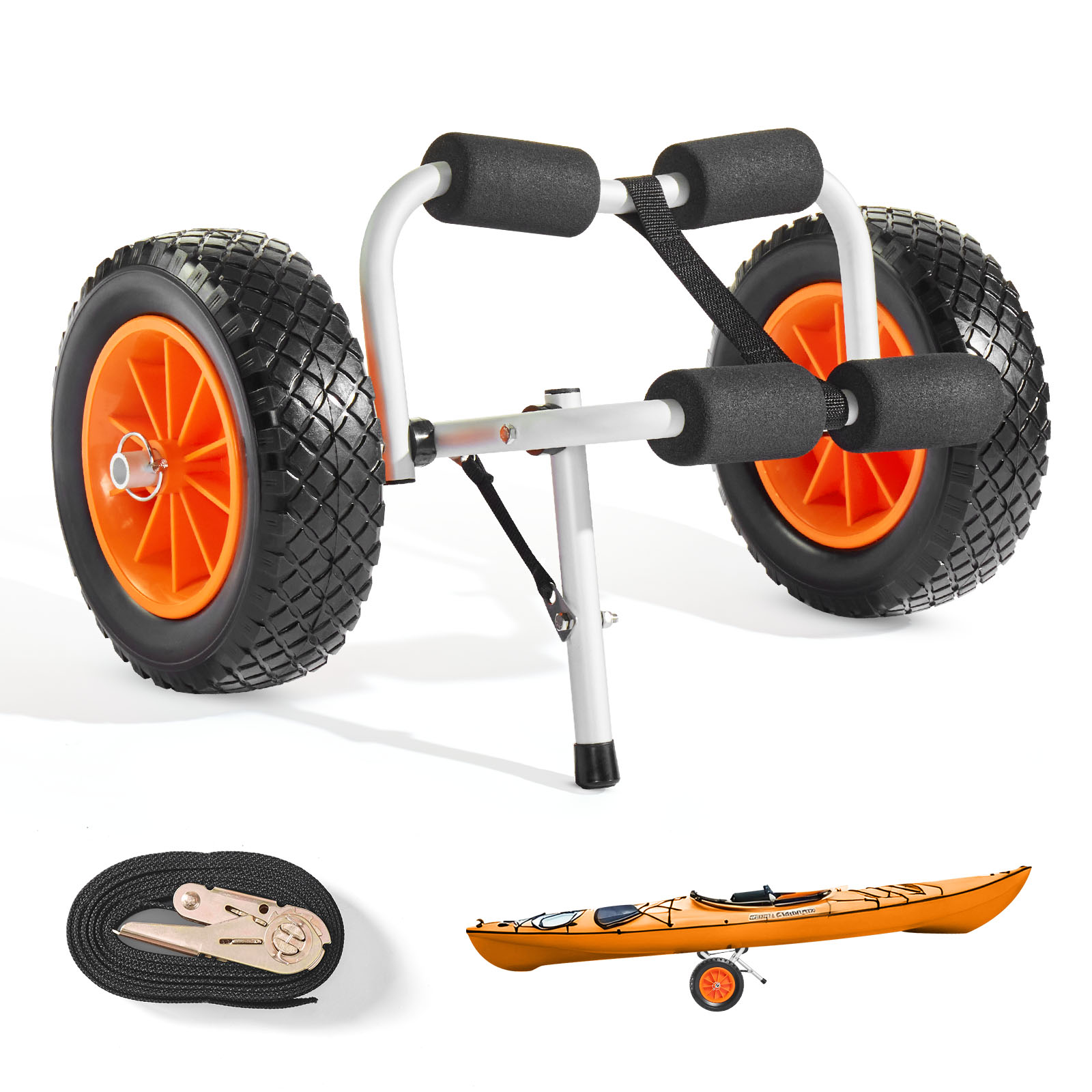 Carrinho de Caiaque SucceBuy 2 - Fishing Kayak Crate avaliação e preço