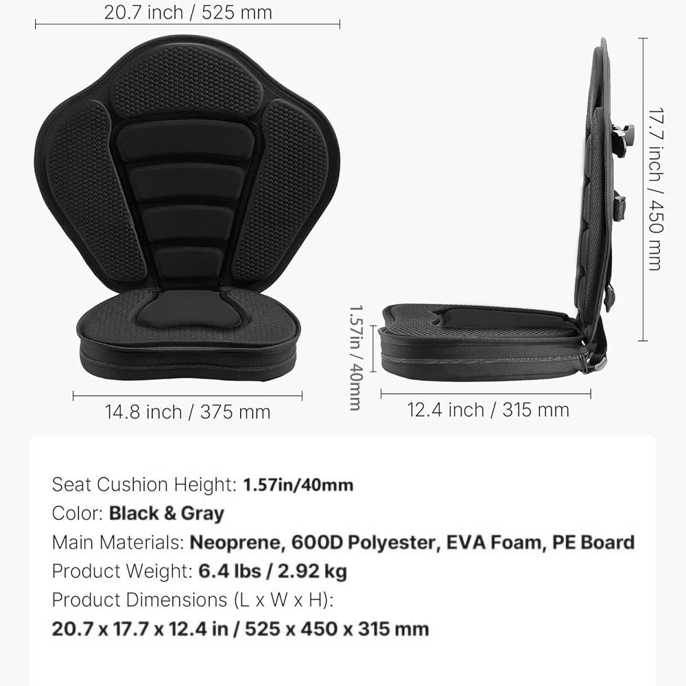 Assento para Caiaque, Acessóri - Fishing Kayak Cart avaliação e preço