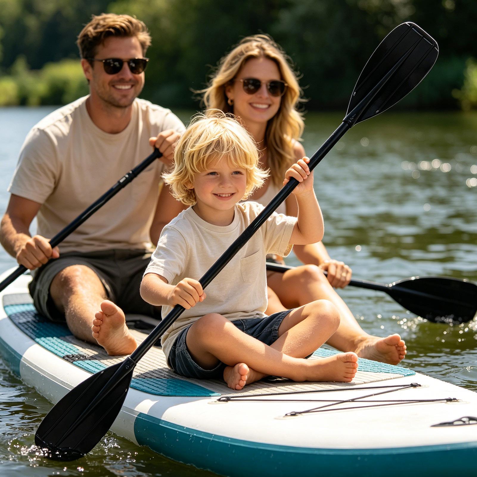 Remo de Caiaque de Fibra de Ca - Fishing Kayak Paddle avaliação e preço