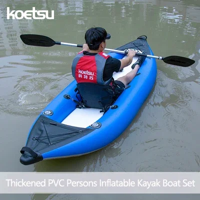 KOETSU 1-2 pessoas inflável pv - Fishing Kayak Sit On Top avaliação e preço