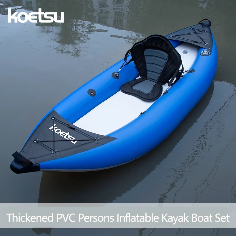 KOETSU 1-2 pessoas inflável pv - Fishing Kayak Sit On Top avaliação e preço
