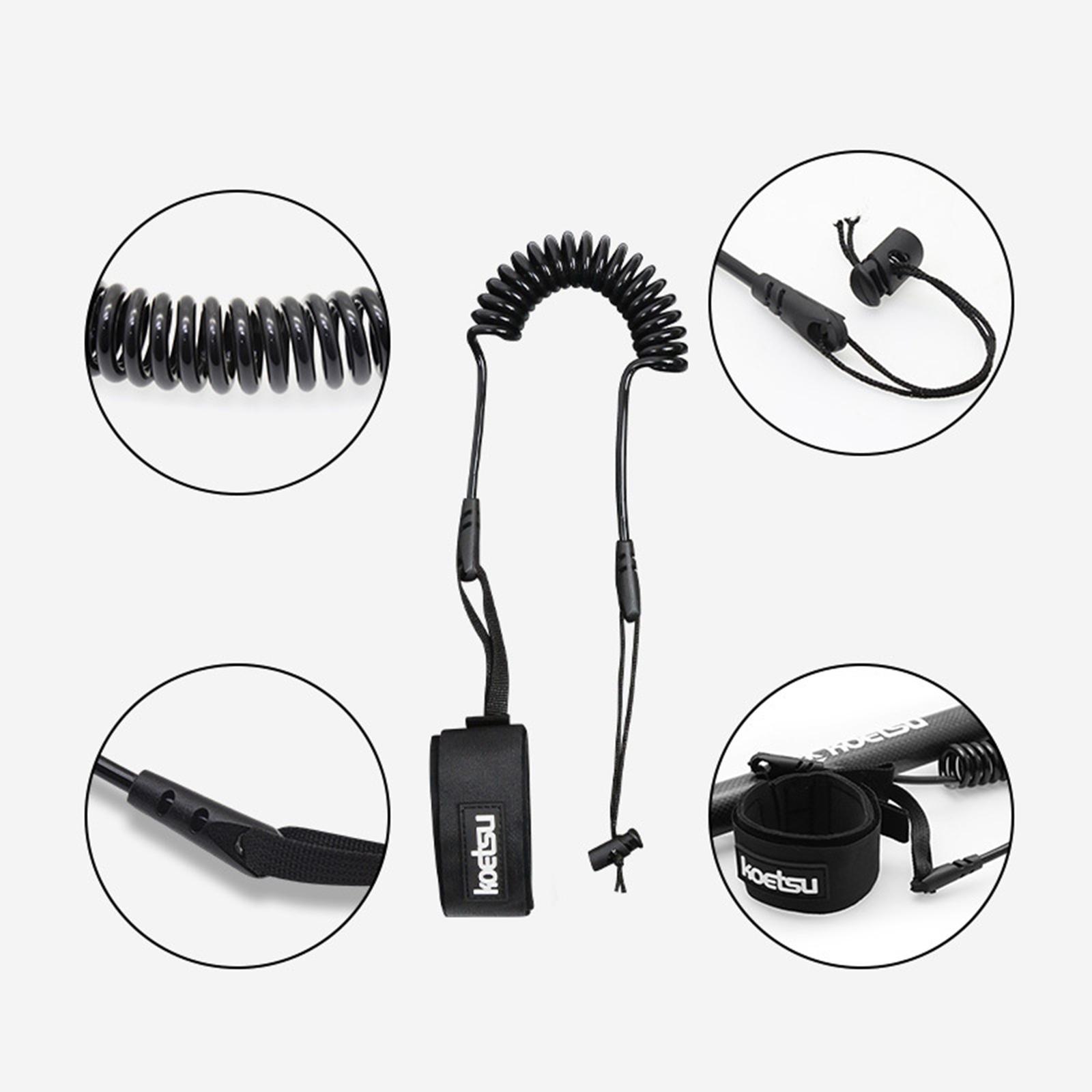 Cinta de segurança para remo d - Fishing Kayak Paddle Leash avaliação e preço